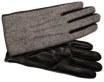 Зимние женские перчатки Eleganzza, цвет: черный/серый C01 2007 г инфо 13670v.